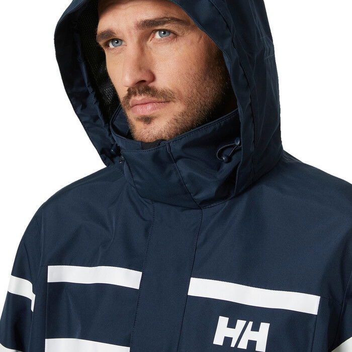 2024 Helly Hansen Mnner Salt Inshore Sailing Jacket 34423 - Navy